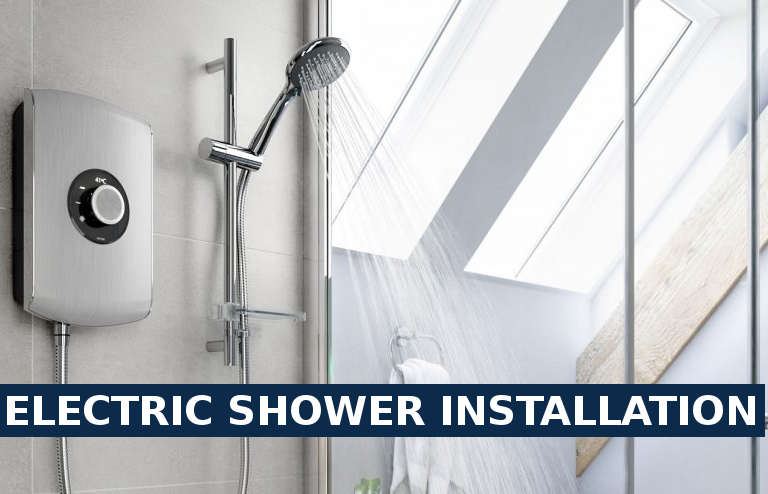 Electric shower installation Camberwell